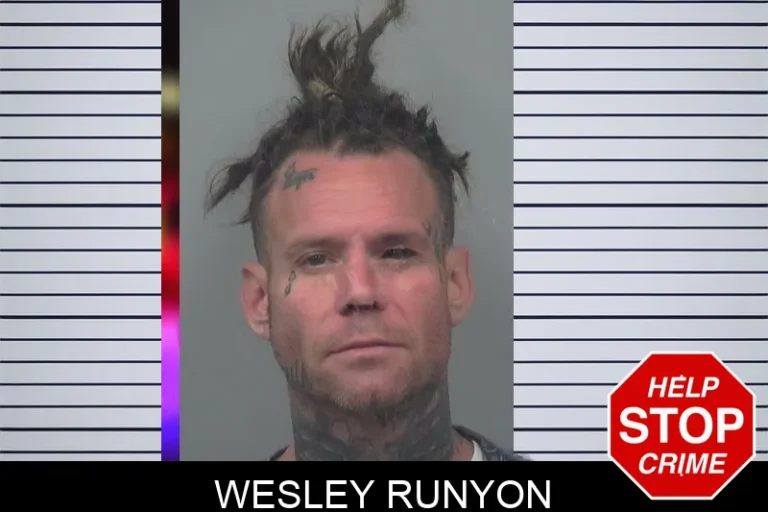 Wesley Runyon mugshot – Gwinnett County , Georgia Wesley Runyon