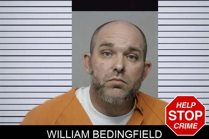 William Bedingfield mugshot