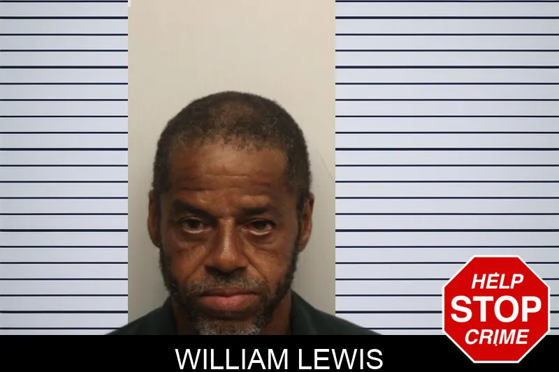 William Lewis mugshot