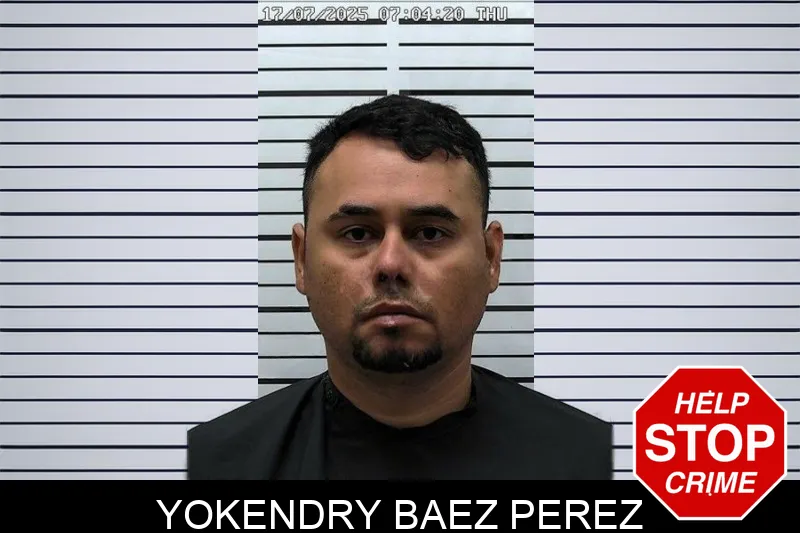 Yokendry Baez Perez mugshot – Hart County , Georgia Yokendry Baez Perez mugshot