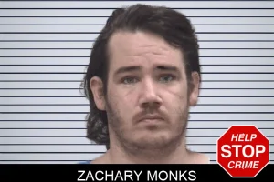 Zachary Monks mugshot