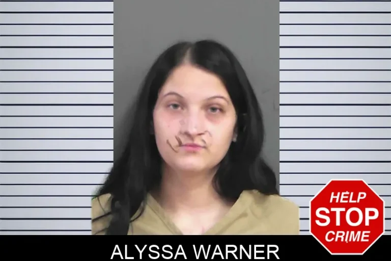 Alyssa Warner mugshot – Gordon County , Georgia Alyssa Warner