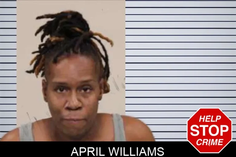 April Williams mugshot – Peach County , Georgia April Williams