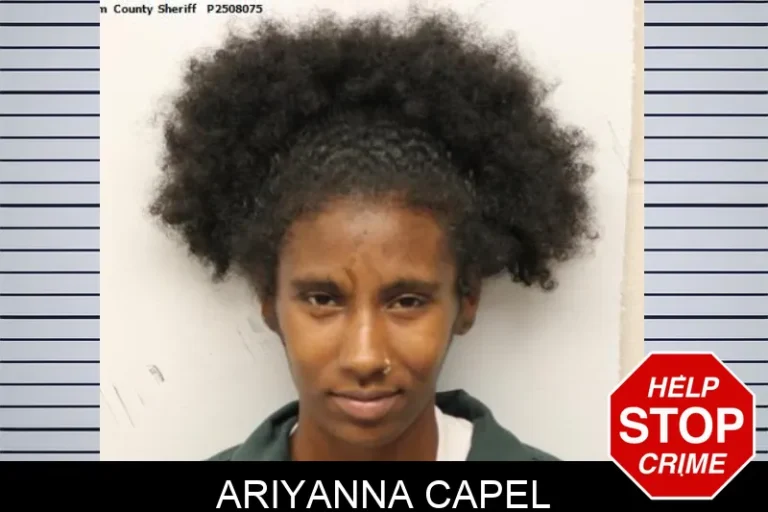 Ariyanna Capel mugshot – Chatham County , Georgia Ariyanna Capel