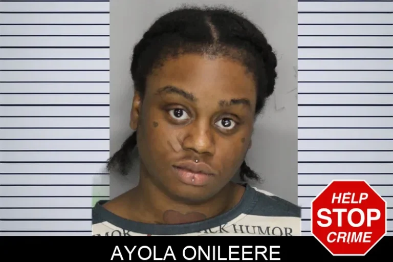 Ayola Onileere mugshot – Cobb County , Georgia Ayola Onileere