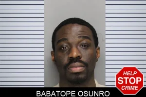 Babatope Osunro mugshot