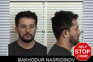 Bakhodur Nasridinov mugshot