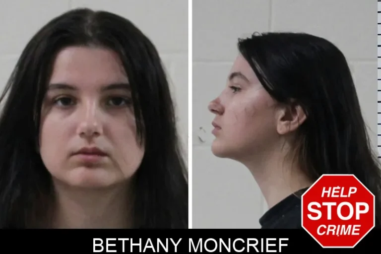 Bethany Moncrief mugshot – Houston County , Georgia Bethany Moncrief