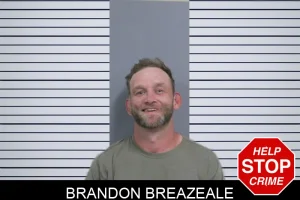 Brandon Breazeale mugshot