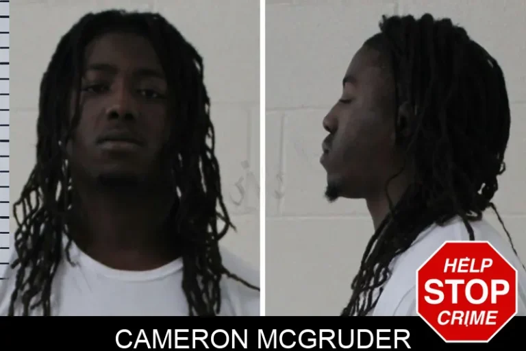 Cameron McGruder mugshot – Houston County , Georgia Cameron McGruder
