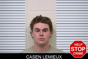 Casen Lemieux mugshot