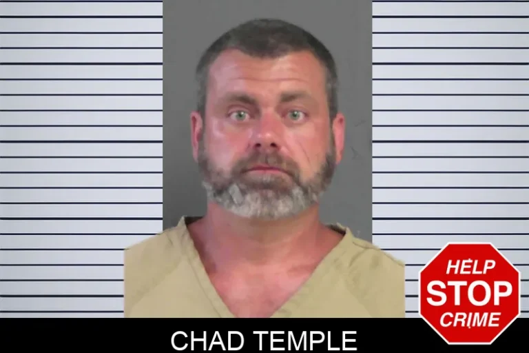 Chad Temple mugshot – Gordon County , Georgia Chad Temple