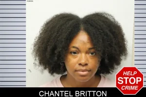 Chantel Britton mugshot
