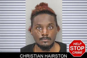 Christian Hairston mugshot