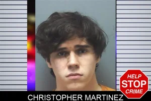 Christopher Martinez mugshot