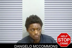 Dangelo McCommons mugshot