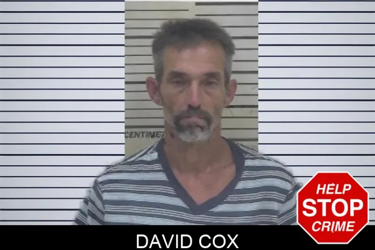 David Cox mugshot – Coffee County , Georgia David Cox