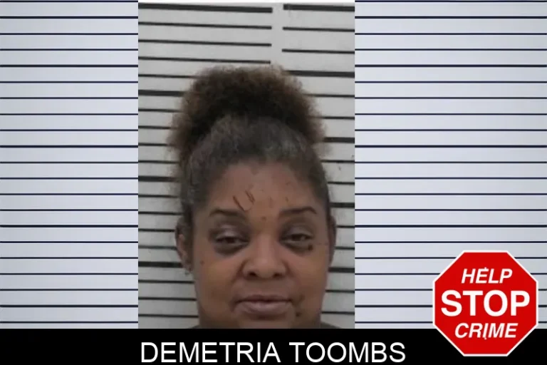 Demetria Toombs mugshot – Coffee County , Georgia Demetria Toombs