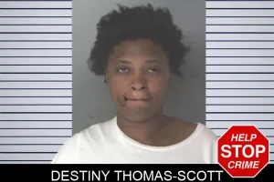 Destiny Thomas-Scott mugshot