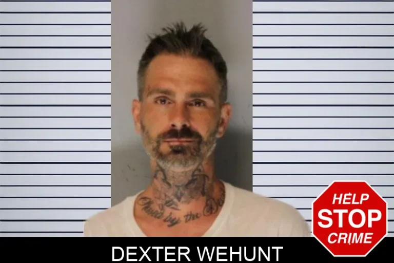 Dexter Wehunt mugshot – Hall County , Georgia Dexter Wehunt