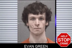 Evan Green mugshot