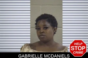 Gabrielle McDaniels mugshot