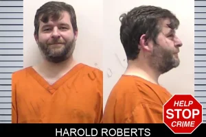 Harold Roberts mugshot