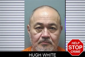 Hugh White mugshot
