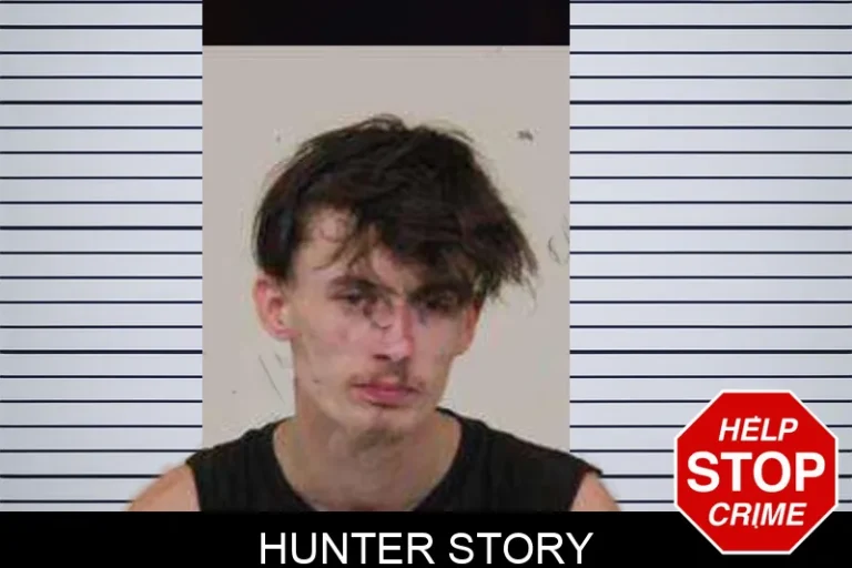 Hunter Story mugshot – Peach County , Georgia Hunter Story