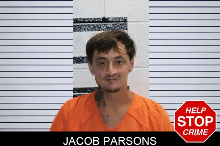 Jacob Parsons mugshot – Murray County , Georgia Jacob Parsons