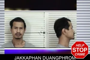 Jakkaphan Duangphrom mugshot