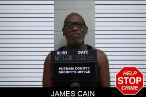 James Cain mugshot