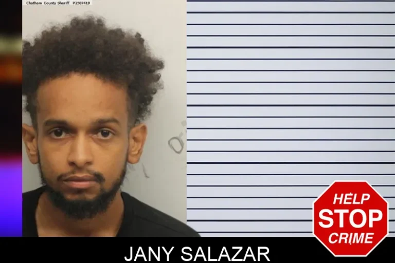 Jany Salazar mugshot – Chatham County , Georgia Jany Salazar
