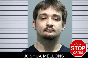 Joshua Mellons mugshot