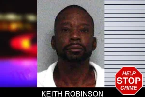 Keith Robinson mugshot