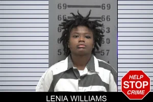 Lenia Williams mugshot