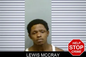 Lewis McCray mugshot