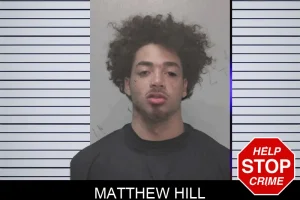 Matthew Hill mugshot