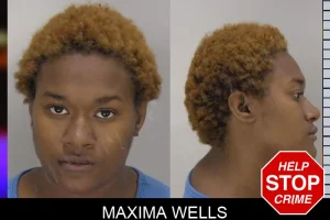 Maxima Wells mugshot