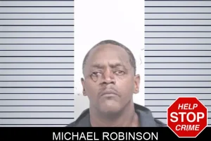 Michael Robinson mugshot