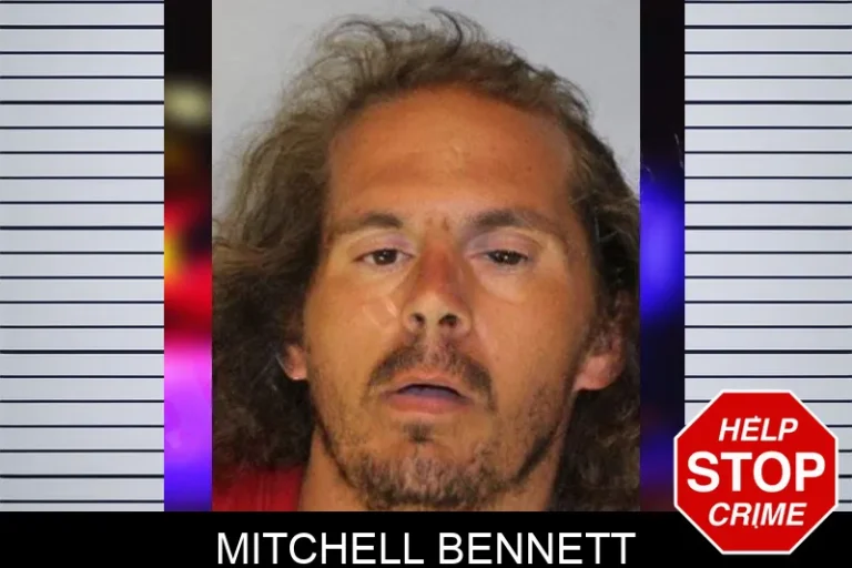 Mitchell Bennett mugshot – Hall County , Georgia Mitchell Bennett