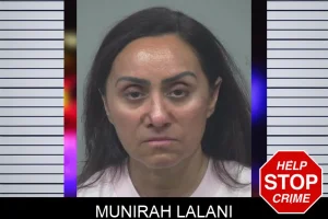 Munirah Lalani mugshot