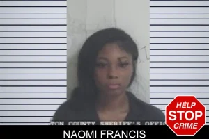 Naomi Francis mugshot