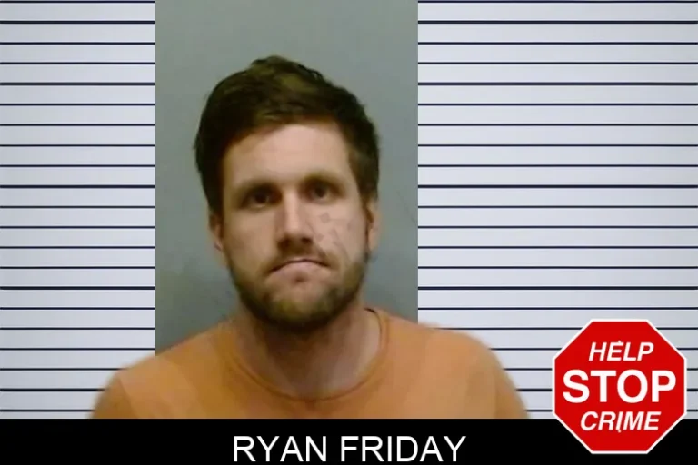 Ryan Friday mugshot – Fulton County , Georgia Ryan Friday