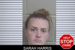 Sarah Harris mugshot