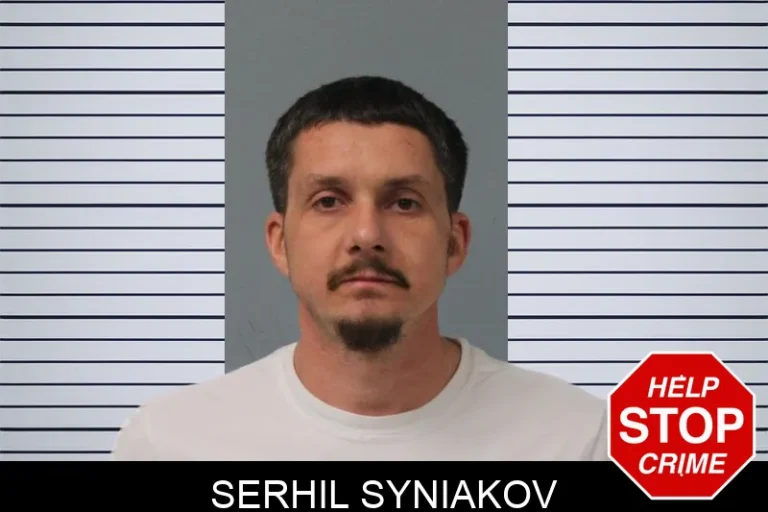Serhil Syniakov mugshot – Mcintosh County , Georgia Serhil Syniakov