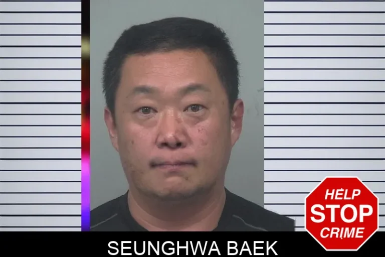 Seunghwa Baek mugshot – Gwinnett County , Georgia Seunghwa Baek