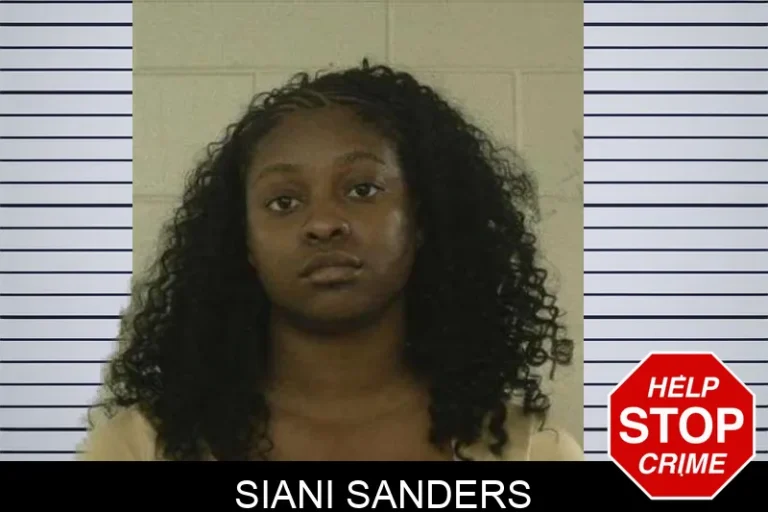 Siani Sanders mugshot – Liberty County , Georgia Siani Sanders