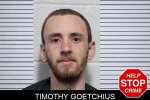Timothy Goetchius mugshot