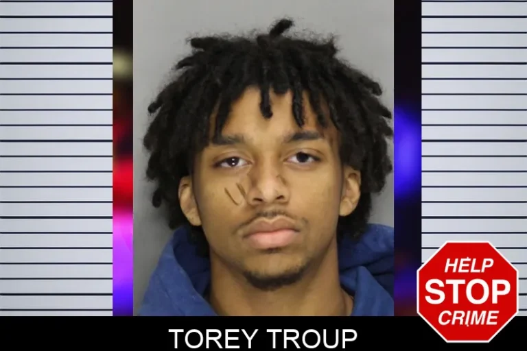 Torey Troup mugshot – Cobb County , Georgia Torey Troup